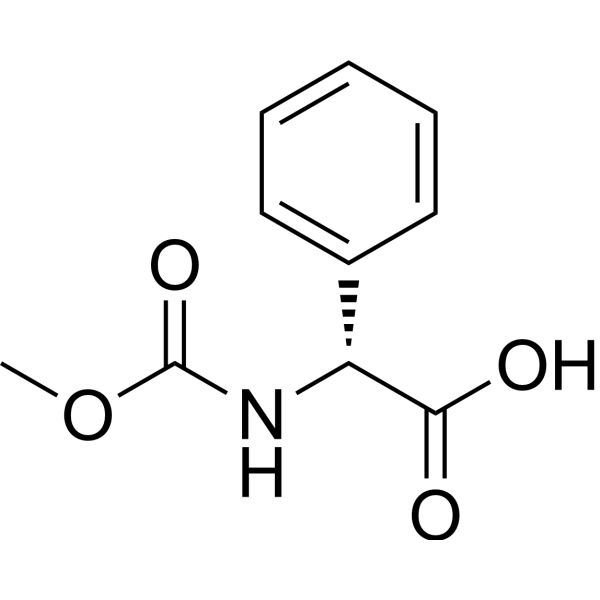 (R)-2-((Methoxycarbonyl)amino)-2-phenylacetic acid 50890-96-5